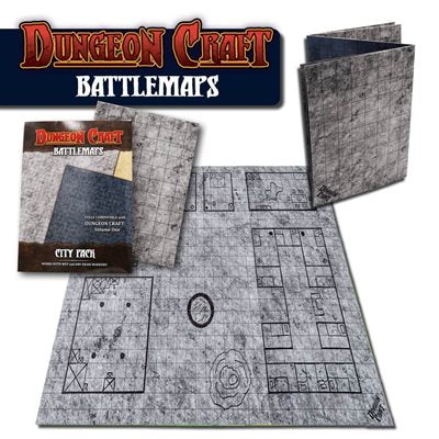 Dungeon Craft Battle Map: City