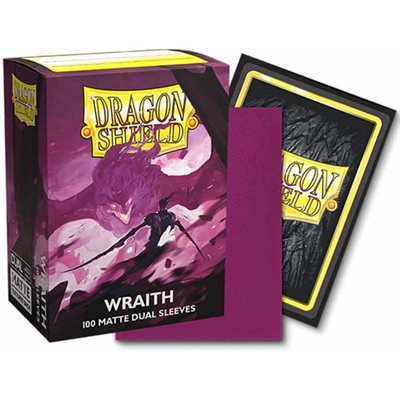 Dragon Shield Sleeves: Dual Matte - Chaos Wraith (Purple)