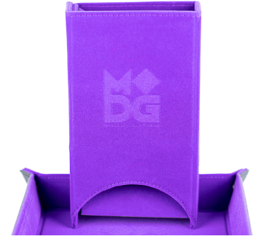 MDG Purple Fold-up Dice Tower