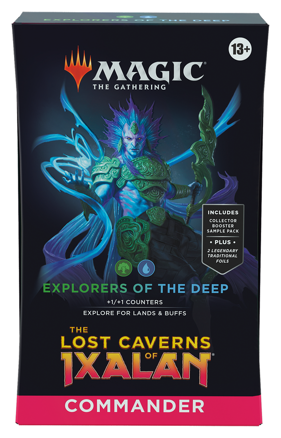 Magic the Gathering: Lost Caverns of Ixalan Commander Decks - Explorers of the Deep