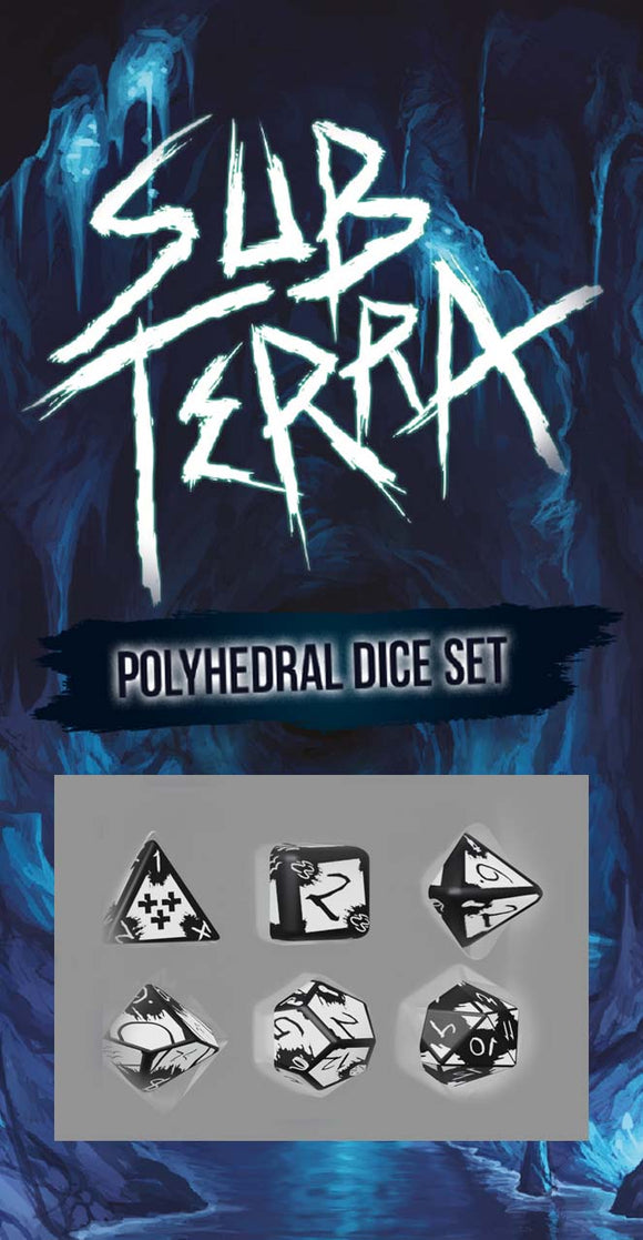 Sub Terra: Polyhedral Dice Set