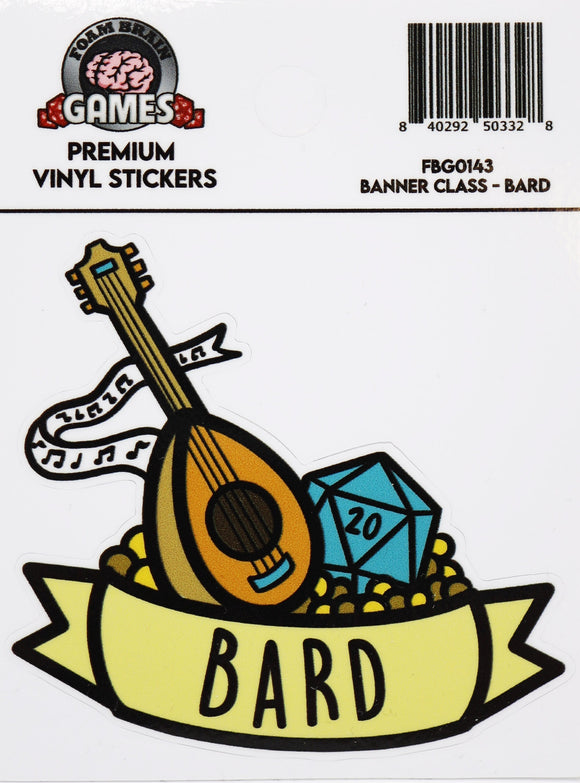 Dungeons & Dragons Class Sticker: Bard