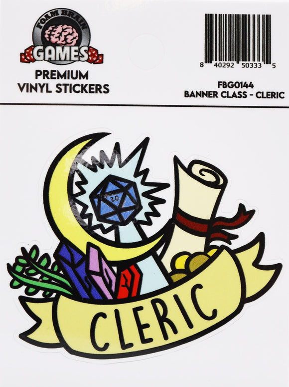 Dungeons & Dragons Class Sticker: Cleric
