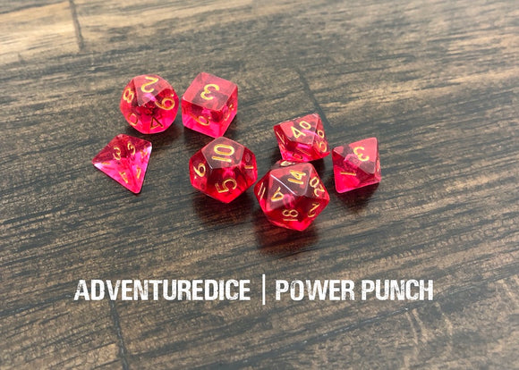 Power Punch Mini Dice Set