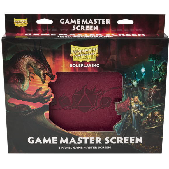 Dragon Shield: Dungeon Master Screen - Blood Red