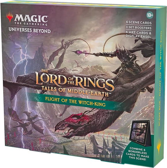 Magic the Gathering: Lord of the Rings Holiday Scene Box - Flight of the Witch-King