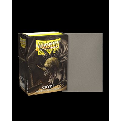 Dragon Shield Sleeves - Dual Matte Crypt (Grey)