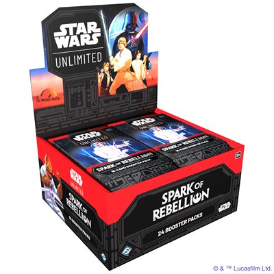 Star Wars: Unlimited - Spark of Rebellion Draft Booster Box [Pre-Order]