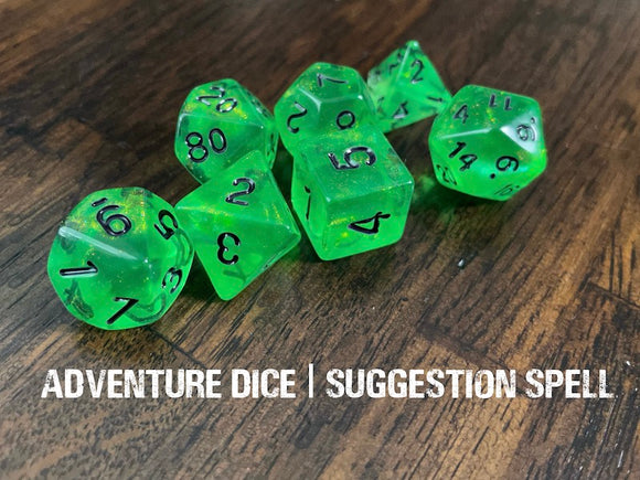 Suggestion Spell Dice Set