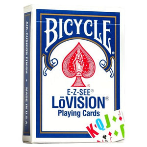 Bicycle E-Z See LoVision Playing Cards