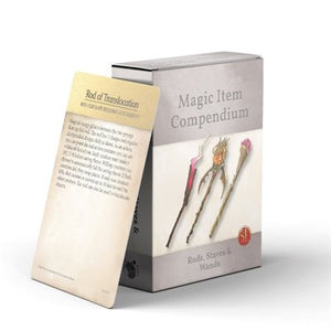 Magic Item Compendium: Rods, Staves & Wands