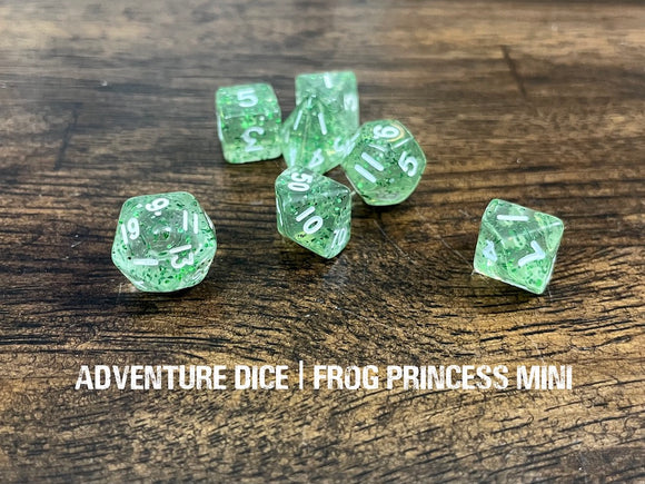Frog Princess Mini Dice Set