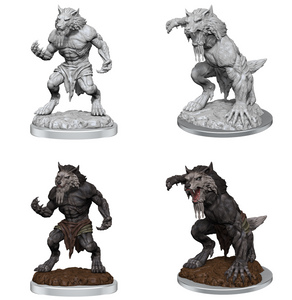 D&D Critical Role Unpainted Mini: Fey Werewolves