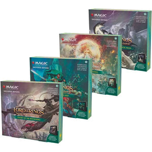 Magic the Gathering: Lord of the Rings Holiday Scene Box (All 4)