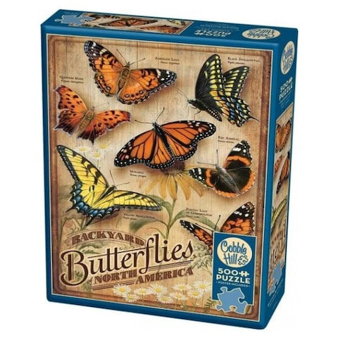 Puzzle: 500 Backyard Butterflies