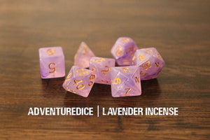 Lavender Incense Dice Set