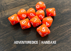 Handaxe d10 Dice Set