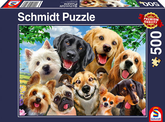 Puzzle: 500 Dog Selfie