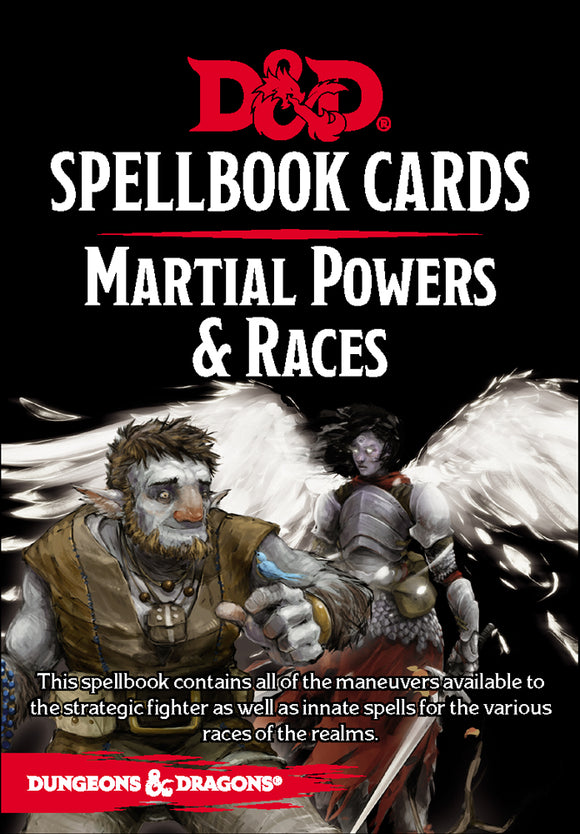 D&D Spellbook Cards Martial 2nd Edition