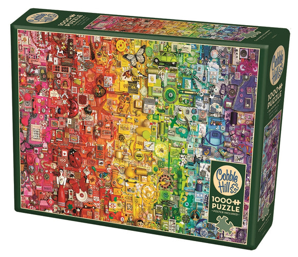 Puzzle: 1000 Colourful Rainbow