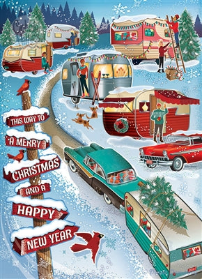 Puzzle: 1000 Christmas Campers