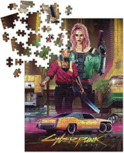 Puzzle: 1000 Cyberpunk 2077 KITSCH
