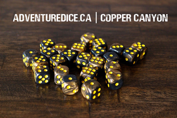 Copper Canyon D6 Dice Set