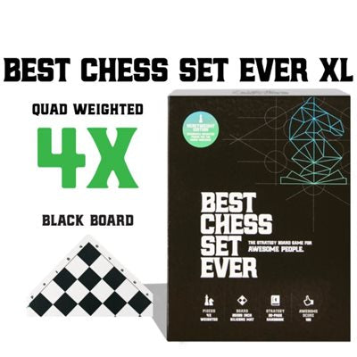 Best Chess Set Ever XL (Black)