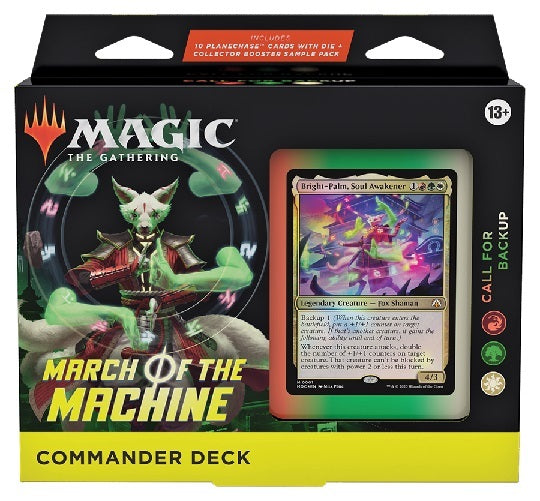 Magic the Gathering: March of the Machine - Call for Backup Commander Deck