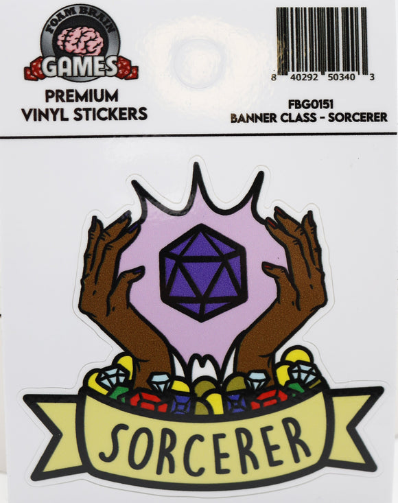 Dungeons & Dragons Class Sticker: Sorcerer