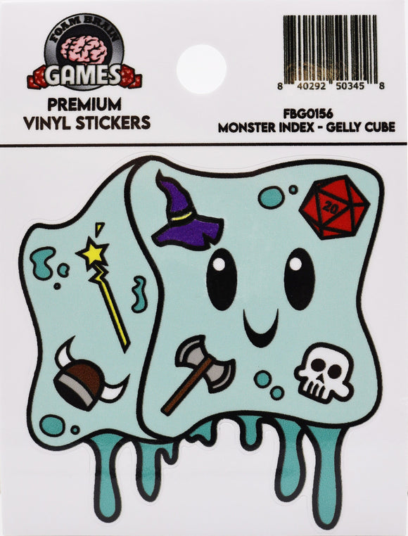 Dungeons & Dragons Monster Stickers: Gelatinous Cube