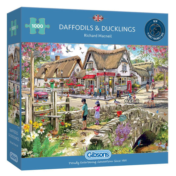 Puzzle: 1000 Daffodils & Ducklings