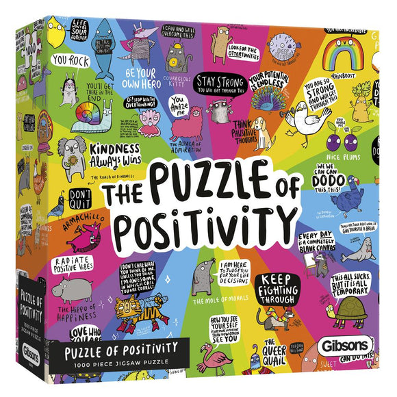 Puzzle: 1000 Puzzle of Positivity