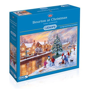 Puzzle: 500 Bourton at Christmas