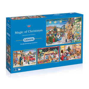 Puzzle: 500 Magic of Christmas (4 Puzzles)