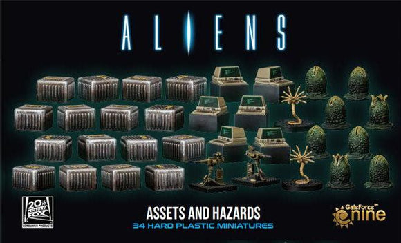 Aliens: Assets And Hazards 3D Gaming Set