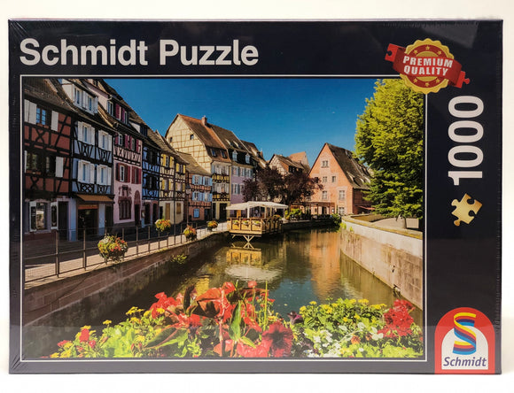 Puzzle: 1000 Little Village with Half-timbered Houses