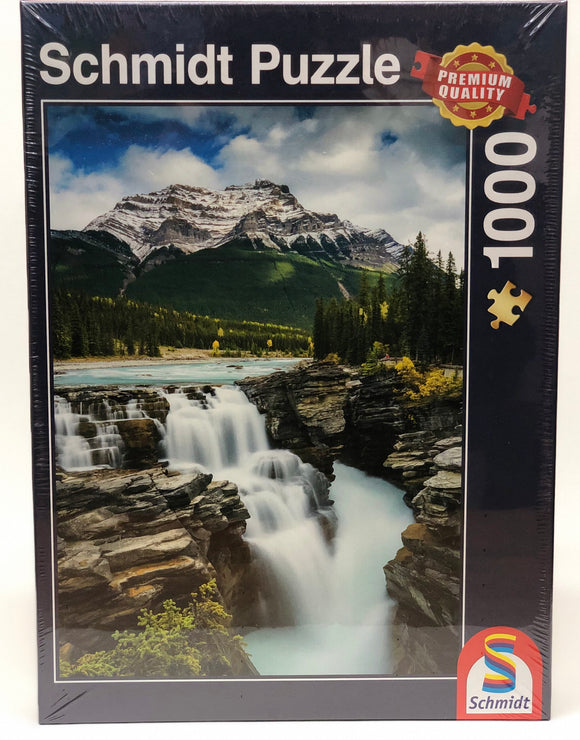 Puzzle: 1000 Athabasca Falls, Canada