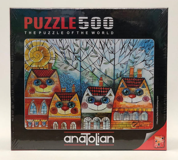 Puzzle: 500 City Cat