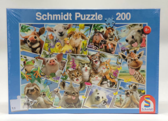 Puzzle: Child 200 Animal Selfies