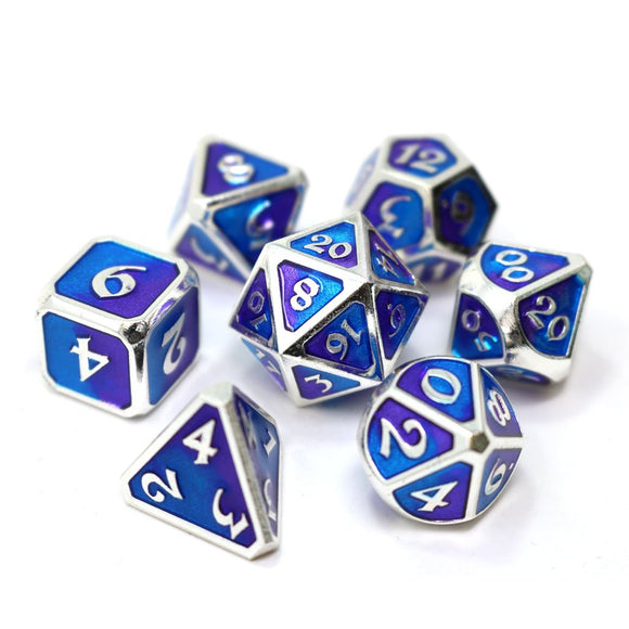 Metal RPG Dice Set - Spellbinder Nightfall