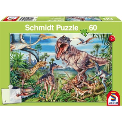 Puzzle: Child 60 Amongst the Dinosaurs
