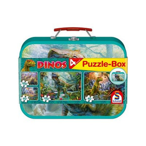 Puzzle: Child 2x60 2x100 Dinosaurs