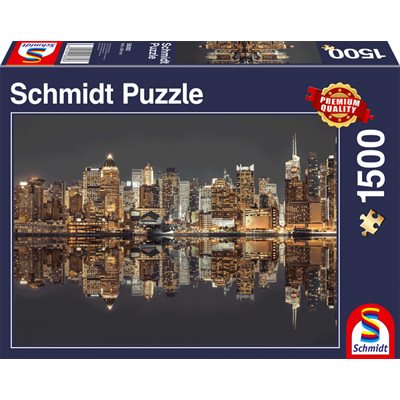 Puzzle: 1500 New York Skyline At Night