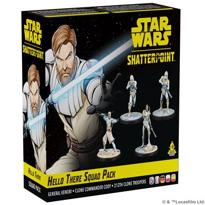 Star Wars: Shatterpoint - Hello There - General Obi-Wan Kenobi Squad Pack