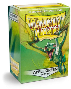 Dragon Shield Sleeves: Apple Green Matte