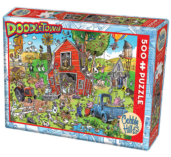 Puzzle: 500 Doodletown - Farmyard Folly