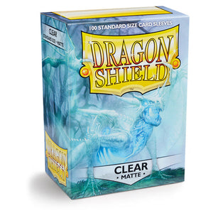 Dragon Shield Sleeves: Clear Matte 100 Count