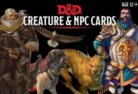 D&D Creature and NPC Cards