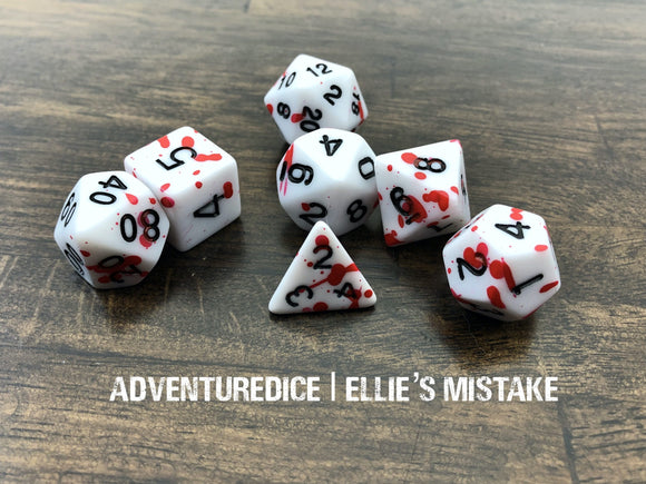 Ellie's Mistake Dice Set